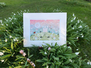 Deluxe Print | Snowdrop Palace | Lucy Loveheart