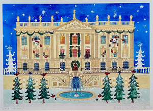 Deluxe Print in a Tube | Happy Christmas | Chatsworth | Lucy Loveheart