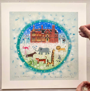 Art Prints | The Oakfield At Chester Zoo Large | Lucy Loveheart