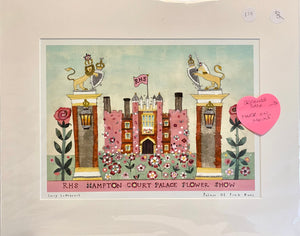 Studio Print Seconds | Palace Of Pink Roses Art Print | Lucy Loveheart