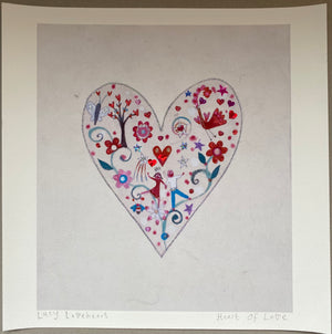 Studio Print Seconds | Heart Of Love | Lucy Loveheart