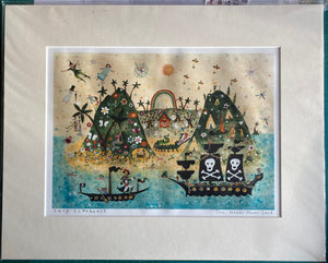Studio Print Seconds | Never Never Land Art Print | Lucy Loveheart