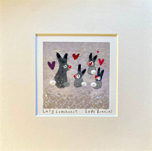 Mini Deluxe Print | Love Bunnies | Lucy Loveheart