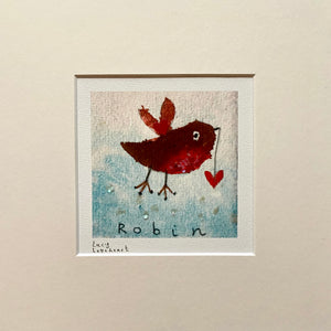 Mini Deluxe Print | Robin | Lucy Loveheart