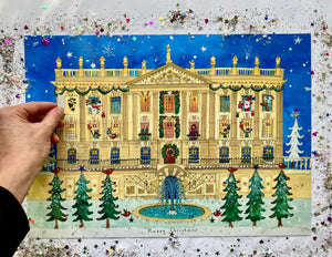 Advent Calendar | Happy Christmas | Chatsworth House | Lucy Loveheart