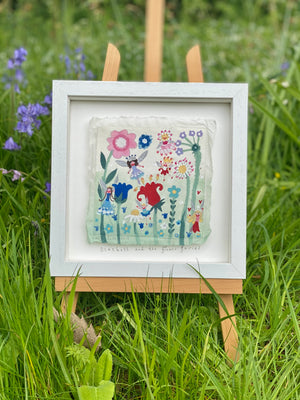 Original Painting | Bluebell And The Flower Fairies | Lucy Loveheart