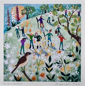 Deluxe Print in a Tube | Nightingale Trail | Lucy Loveheart