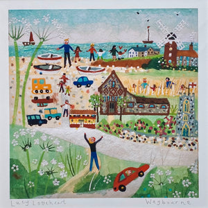 Art Print in a Tube | Weybourne | Lucy Loveheart