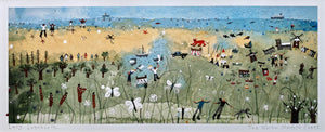 Art Print in a Tube | The North Norfolk Coast | Lucy Loveheart