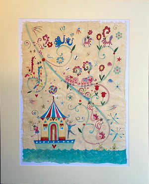 Original Painting | Animal Carnival | Lucy Loveheart