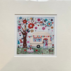 Studio Print Seconds | Caravan Of Love Deluxe Print | Lucy Loveheart