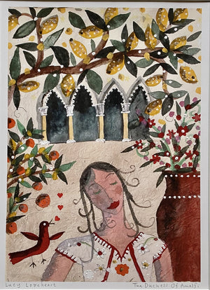 Deluxe Print in a Tube |The Duchess Of Amalfi | Lucy Loveheart