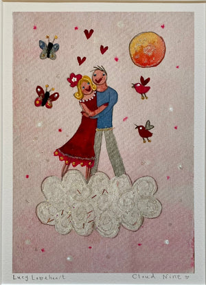 Deluxe Print in a Tube | Cloud Nine | Lucy Loveheart