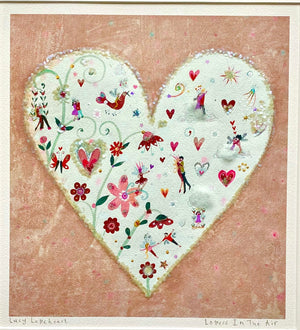 Deluxe Print in a Tube | Lovers In The Air | Lucy Loveheart