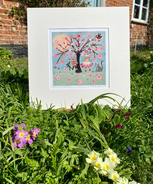 Art Prints | Cherry Blossom | Lucy Loveheart