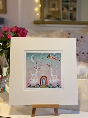 Deluxe Print | Unicorns In Love | Lucy Loveheart