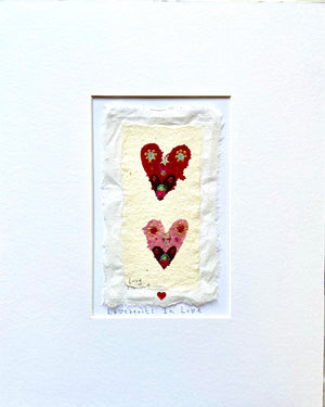 Original Painting | Lovehearts In Love | Lucy Loveheart