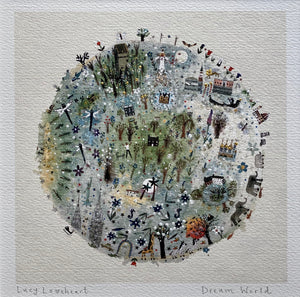 Deluxe Print in a Tube | Dream World | Lucy Loveheart