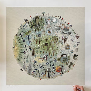 Deluxe Print | Dream World Extra Large | Lucy Loveheart