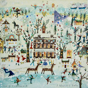 Christmas Card | Pack of 6 - A Winters Tale | Lucy Loveheart