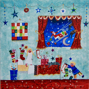 Christmas Card | Pack of 6 - Christmas Morning | Lucy Loveheart