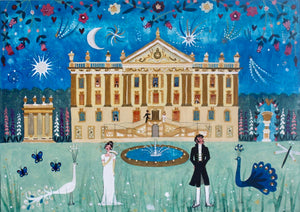 Greetings Card | Large Single | Pride and Prejudice | Chatsworth House | Lucy Loveheart