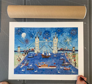 The Wonder Bridge | Limited Edition Deluxe Print | Lucy Loveheart