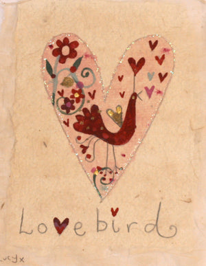 Original Painting | Lovebird | Lucy Loveheart
