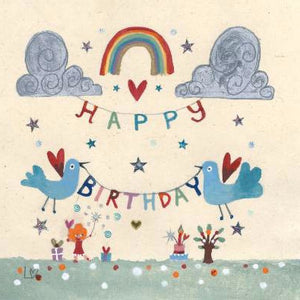 Greetings Cards | Birthday Bunting | Lucy Loveheart