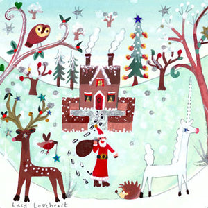 Christmas Card | Pack of 6 - Christmas Eve | Lucy Loveheart