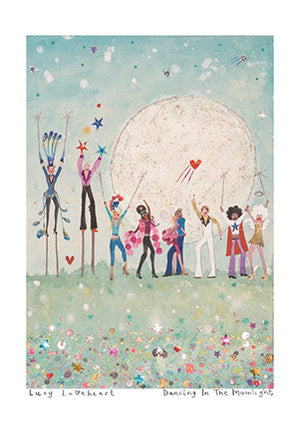 Art Prints | Dancing In The Moonlight | Lucy Loveheart