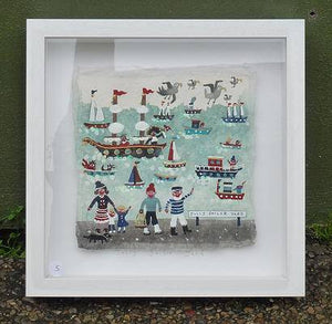 Painting | Jolly Sailor Yard | Lucy Loveheart