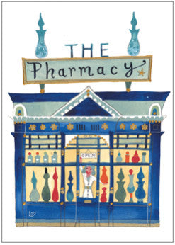 Greetings Cards | Great British High St - The Pharmacy | Lucy Loveheart
