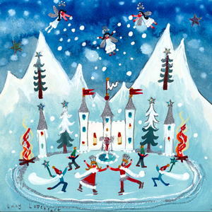 Christmas Card | Pack of 6 - Winter Palace | Lucy Loveheart