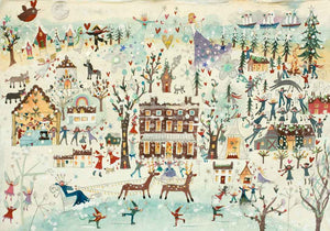 Christmas Card | Large Single - A Winters Tale | Lucy Loveheart