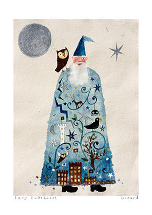 Art Prints | Wizard | Lucy Loveheart