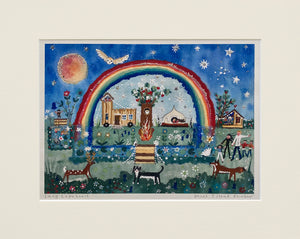 Deluxe Print | Moat Island Rainbow  | Lucy Loveheart