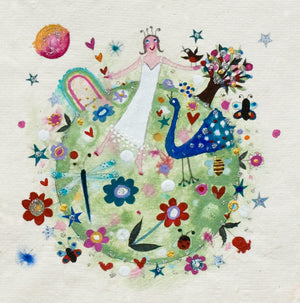 Deluxe Print in a Tube | Earth Mother | Lucy Loveheart