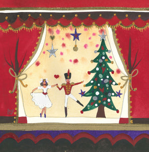 Christmas Card | Pack of 6 - The Nutcracker Suite | Lucy Loveheart
