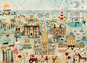 Deluxe Print in a Tube | Norfolk Treasures | Lucy Loveheart
