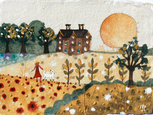 Original Painting | Summer Fields | Lucy Loveheart