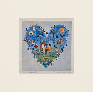 Deluxe Print | The Heart Of Moat Island | Lucy Loveheart