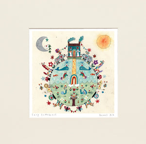 Art Prints | Animal Ark Square | Lucy Loveheart