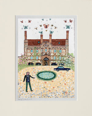 Deluxe Print | Butterfly House | Voewood | Lucy Loveheart