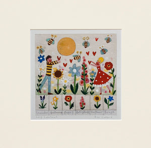 Deluxe Print | Bee Lovers | Lucy Loveheart