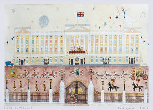 Art Print in a Tube | Buckingham Palace | Lucy Loveheart