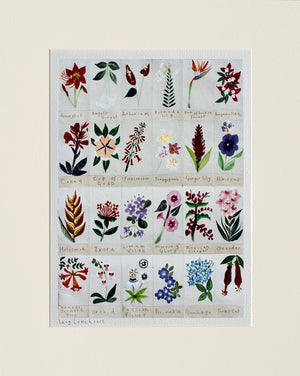 Deluxe Print | Diamond Flowers | Lucy Loveheart