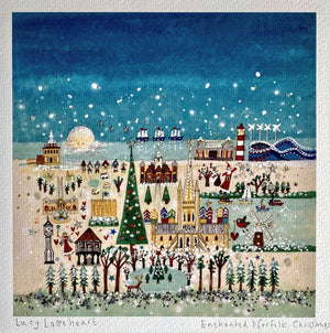 Deluxe Print in a Tube | Enchanted Norfolk Christmas | EACH | Lucy Loveheart