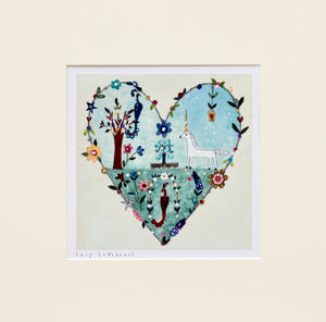 Deluxe Print | Enchanted Heart | Lucy Loveheart