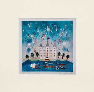 Deluxe Print | Fireworks At The Palace | Lucy Loveheart
